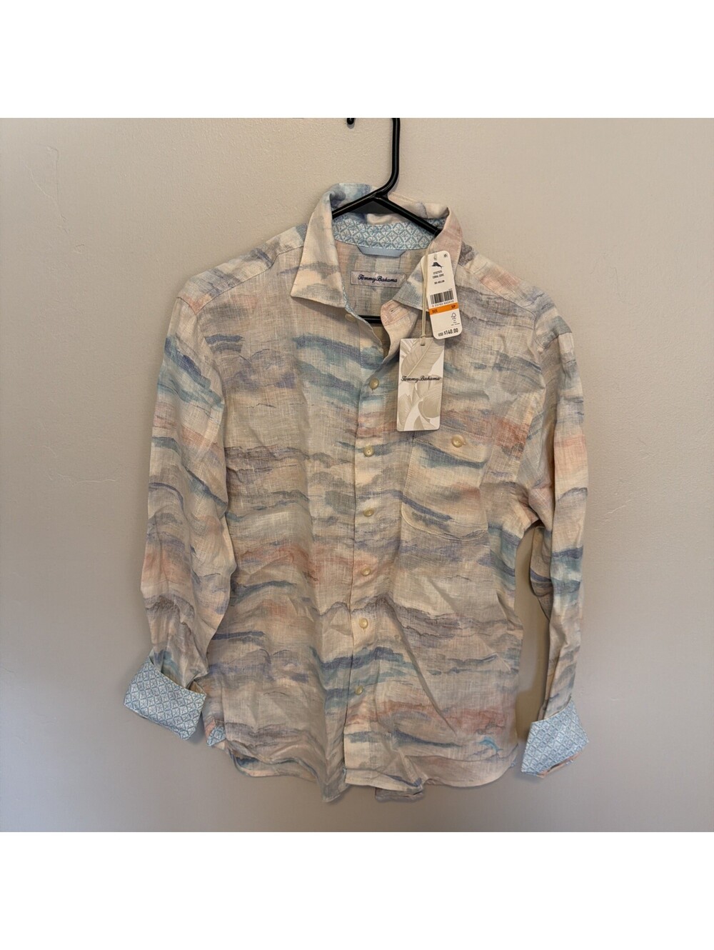 Man's Shirts & Tops Tommy Bahama Coral Cove Bellini S Pink Blue